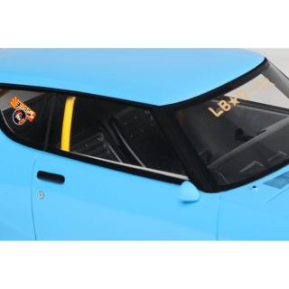 NISSAN SKYLINE 2000 GT-R (KPGC110) BY LB-WORKS BLUE 2024 OttO mobile 1:18 Resinemodell (Türen, Motorhaube... nicht zu öffnen!)